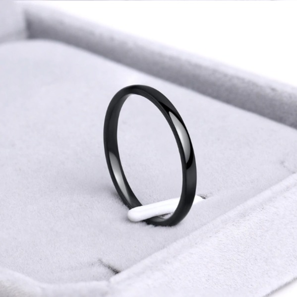 Stainless Steel Ring 2mm  - 2