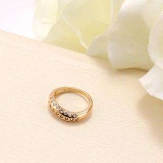 18k Gold Filled CZ RING - 3