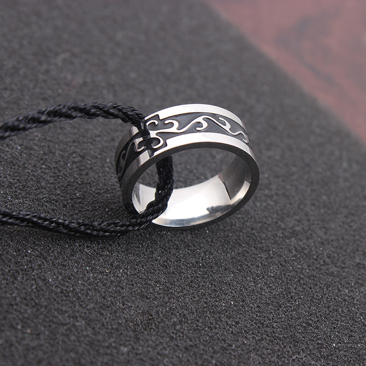 Stainless Steel Ring Decorative pattern - 5