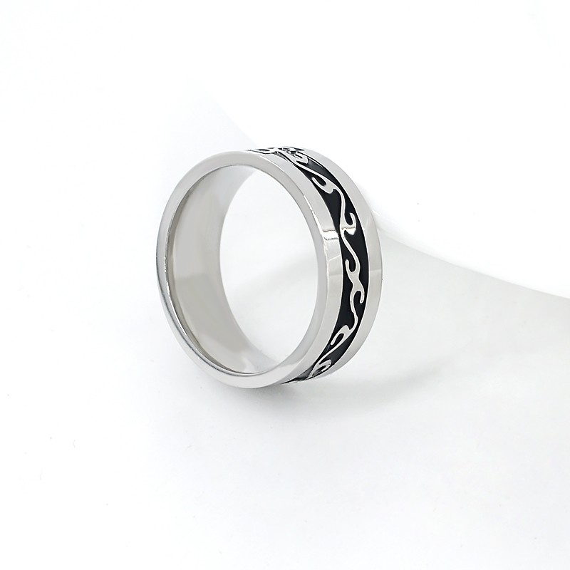 Stainless Steel Ring Decorative pattern - 2