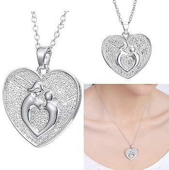 18K White Gold Filled NECKLACE