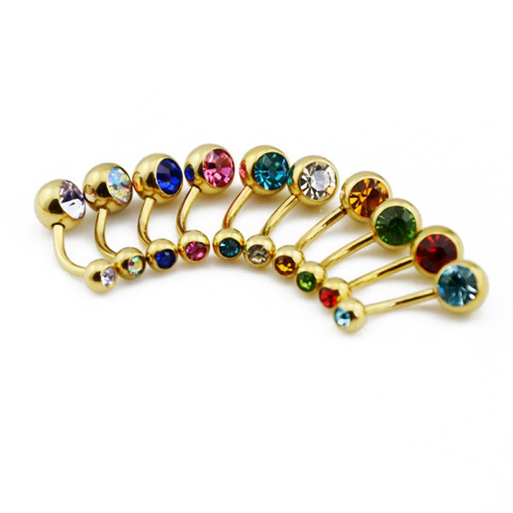 Navel Belly Button Ring Body Piercing Jewelry