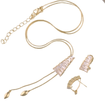 18K Gold Filled SETS white - 2