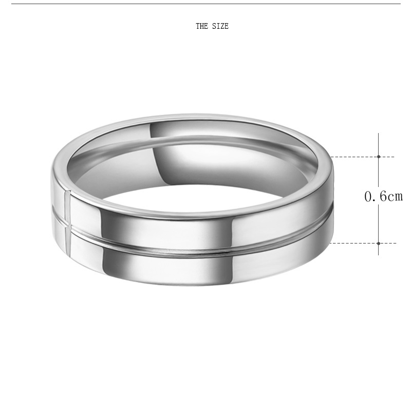 Rostfritt stål ring - 2