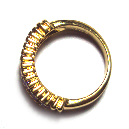 18K Gold Filled RING Amethyst - 2