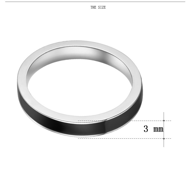 Rostfritt stål ring - 2