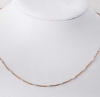 18k gold filled necklace