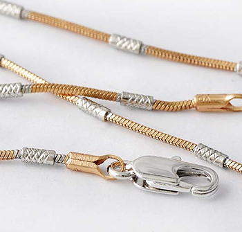 18k gold filled necklace