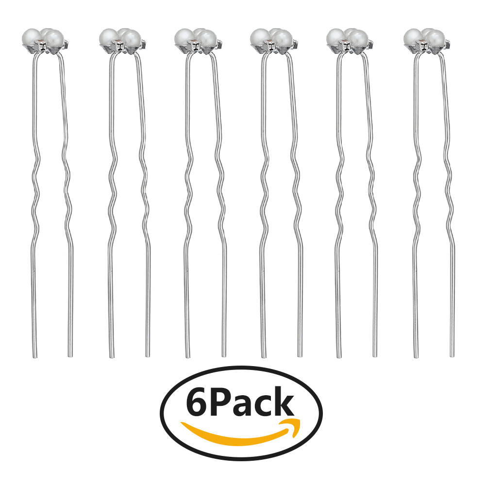 Hårnålar Bröllop 6ST PACK - 2