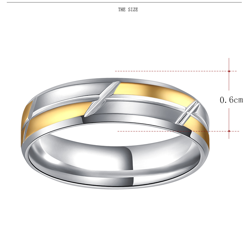 Rostfritt stål ring - 2