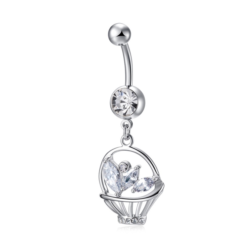 Navel Belly Button Ring Body Piercing 