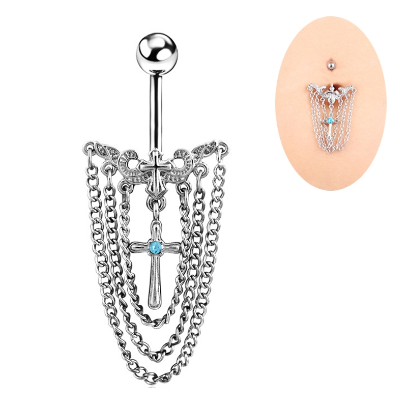 Navelpiercing Kors