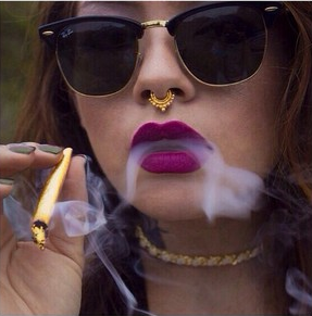 YELLOW GOLD Nose Rings Body Piercing Fake Septum Clicker - 3