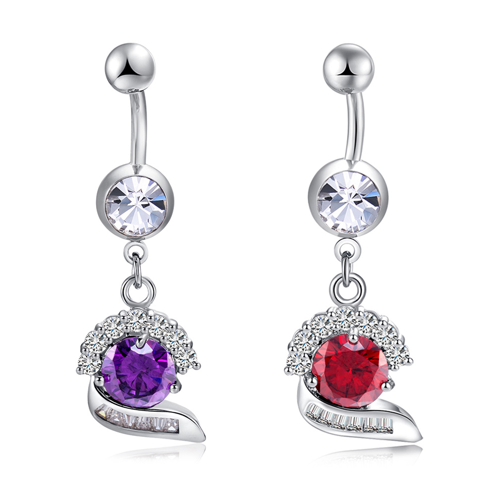Navelpiercing zirkon