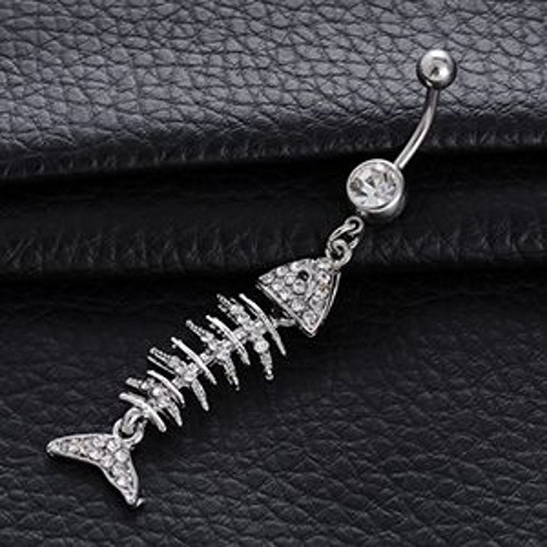 Navelpiercing Fiskben