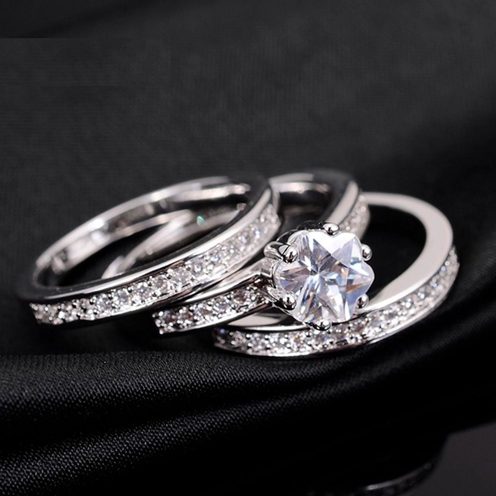 18K VIT Gold Filled RING CZ - 3