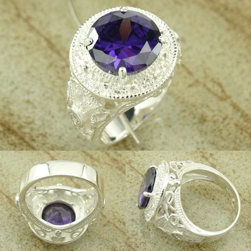 AMETHYST GEMSTONE RING - 2