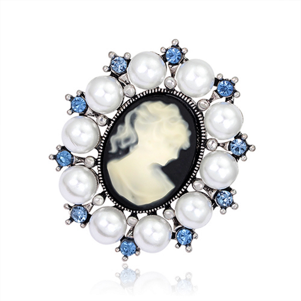 Vintage Cameo Elegant Brosch
