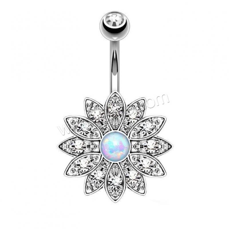 Gold Plated Navel Belly Button Ring Body Piercing - 5