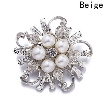 Brooch Crystal  Flower