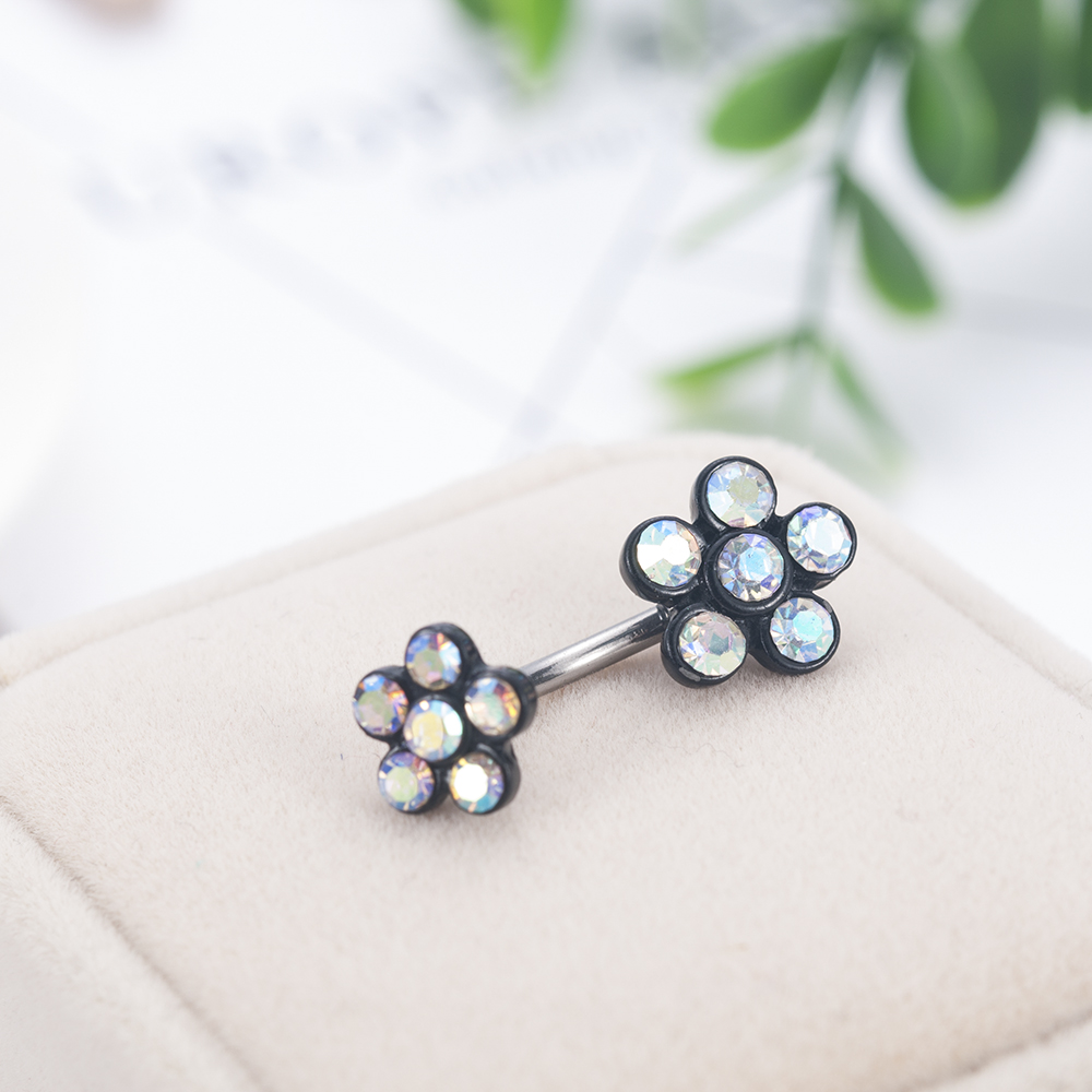 Navel Belly Button Ring Body Piercing Jewelry - 2
