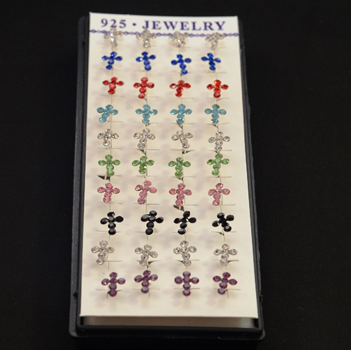 Silver filled earrings - 2