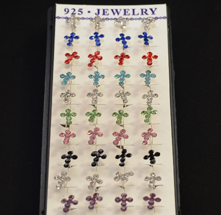 Silver filled earrings