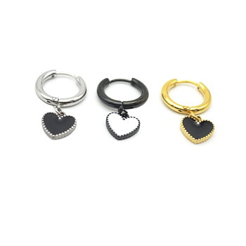 Öronring hjärta Piercing Örhänge 1st