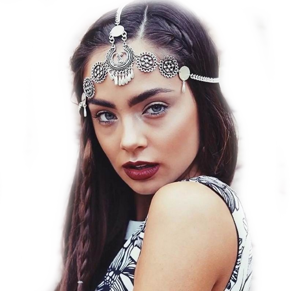 Women Hair Band Chains indian 