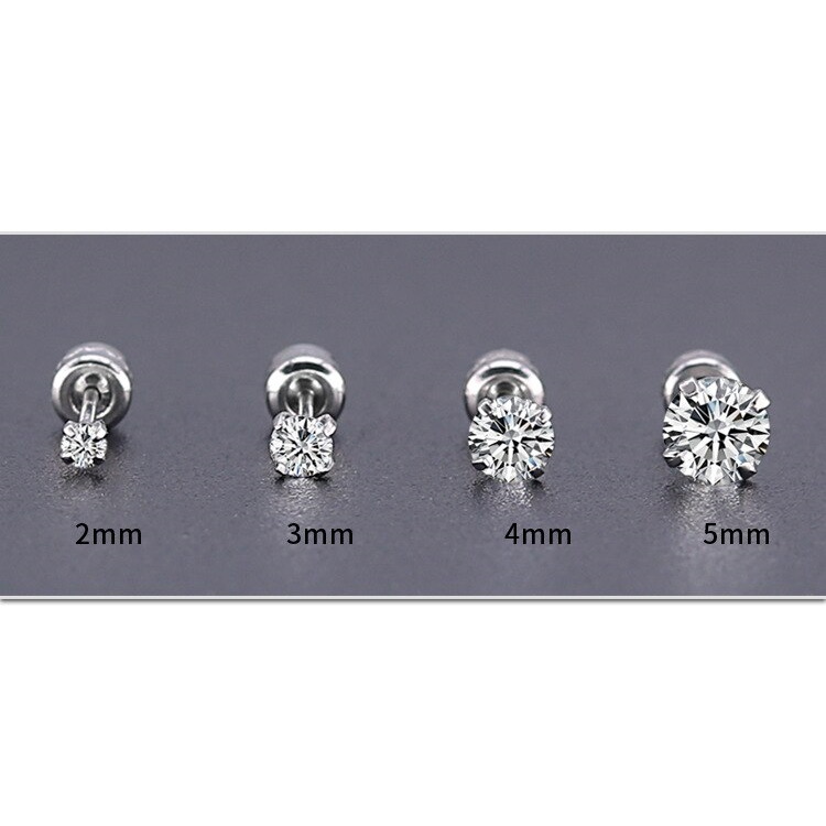  Tragus Piercing  Örhänge 1st CZ  - 6