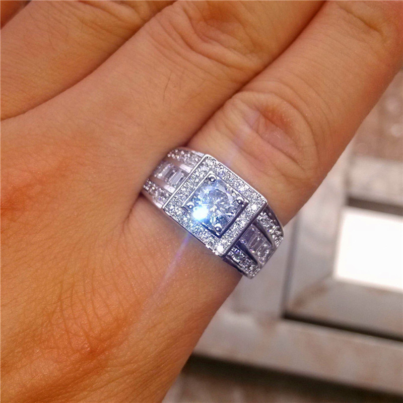 Silversmycken filled RING Cubic Zirconia - 2