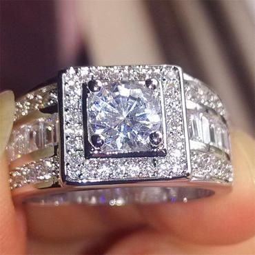 Silversmycken filled RING Cubic Zirconia