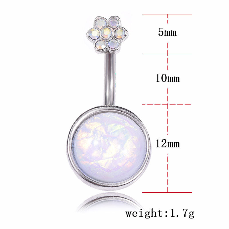 Navelpiercing blomma - 3
