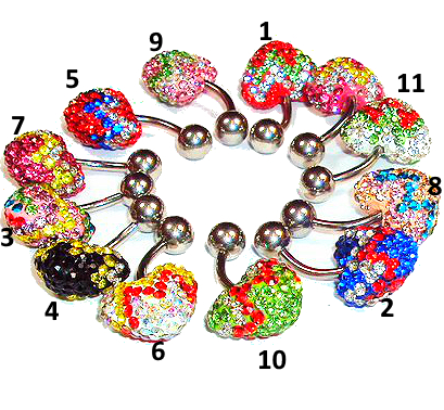 Navel Jewelry piercing - 14