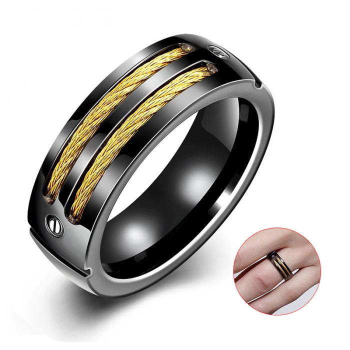 Titanium steel Ring
