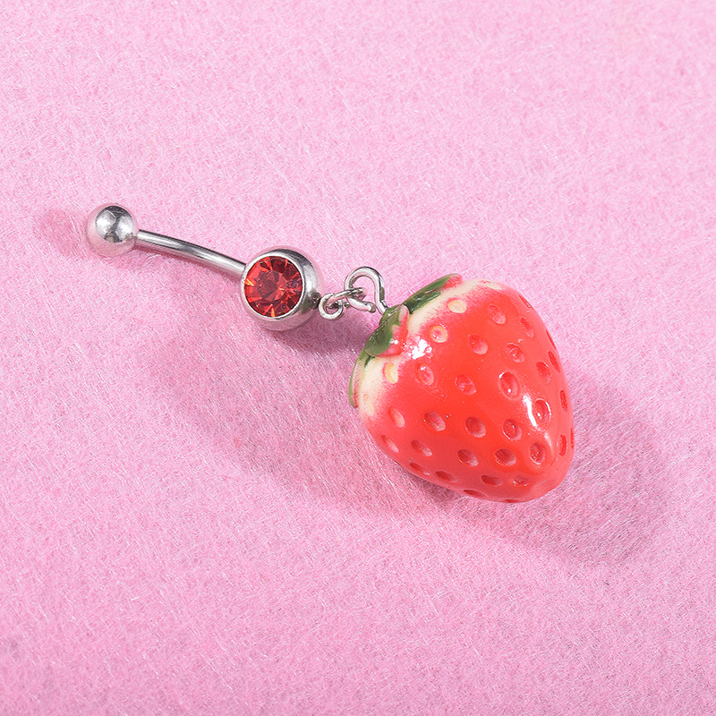 Navelpiercing Jordgubbe - 4