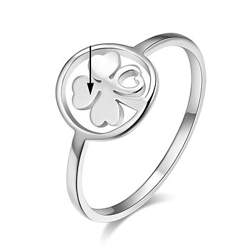 Rostfritt stål ring GULD, SILVER