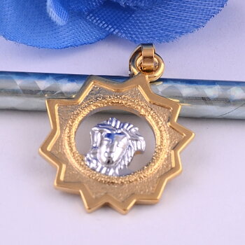 18K Guldfyllda GULD Filled gulddoublé Hängsmycke CZ