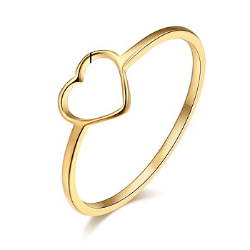 Rostfritt stål ring GULD, SILVER