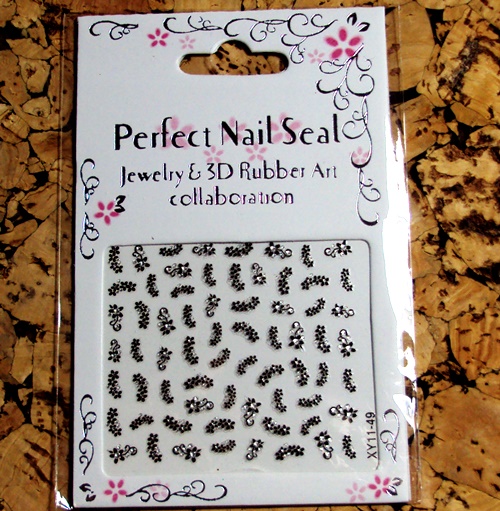 3D Design Tip Nail Art Sticker Decal Manicure Mix Color Self-adhesive Flower Decal Decoration set - 19