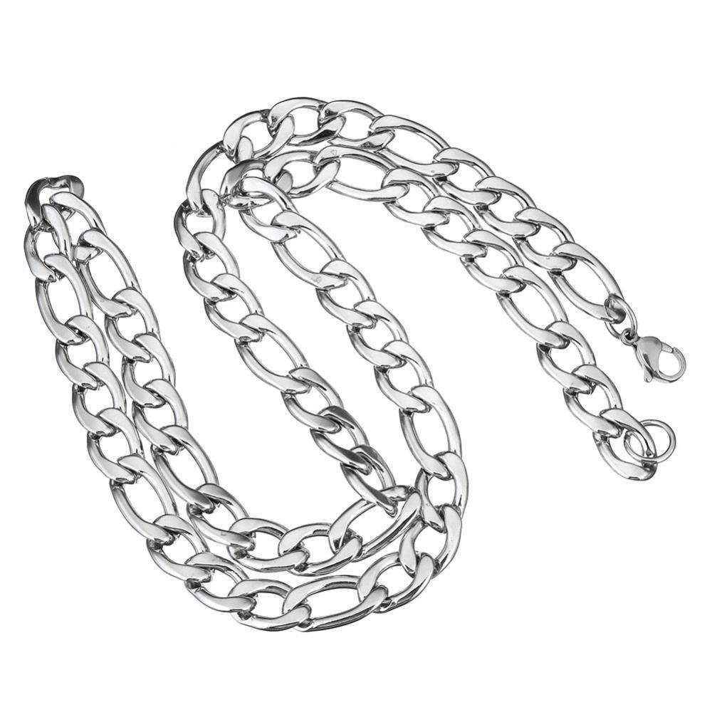 Rostfritt stål halsband + armband Set 4,5mm - 5