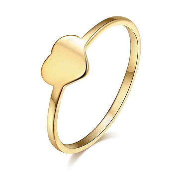 Rostfritt stål ring GULD, SILVER