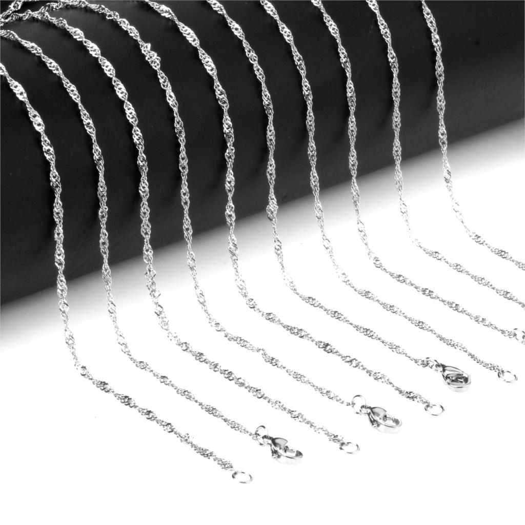 Stainless steel necklace 2mm 50cm - 3