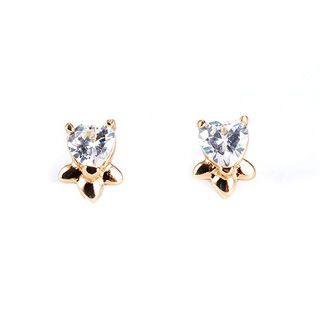 18k Gold Filled CZ Earrings - 3
