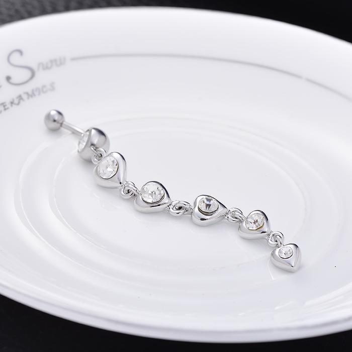 Navelpiercing kristall - 2