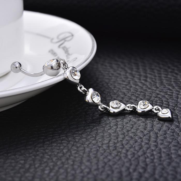 Navelpiercing kristall - 4