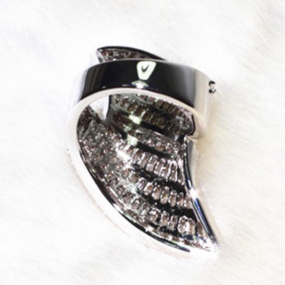 Silversmycken filled ring Vit Topas - 4