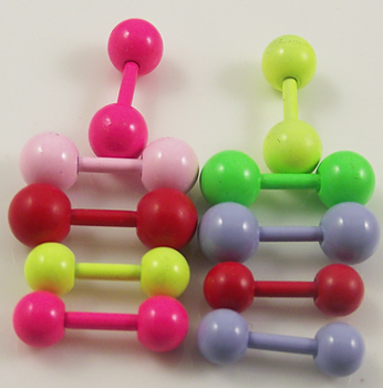 Barbells & Piercing NEON 16G