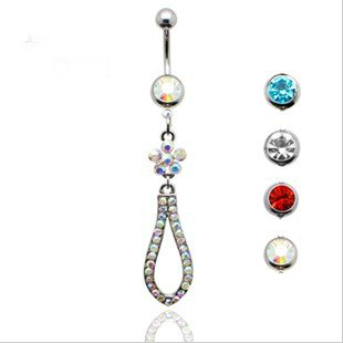 Navel Jewelry piercing 
