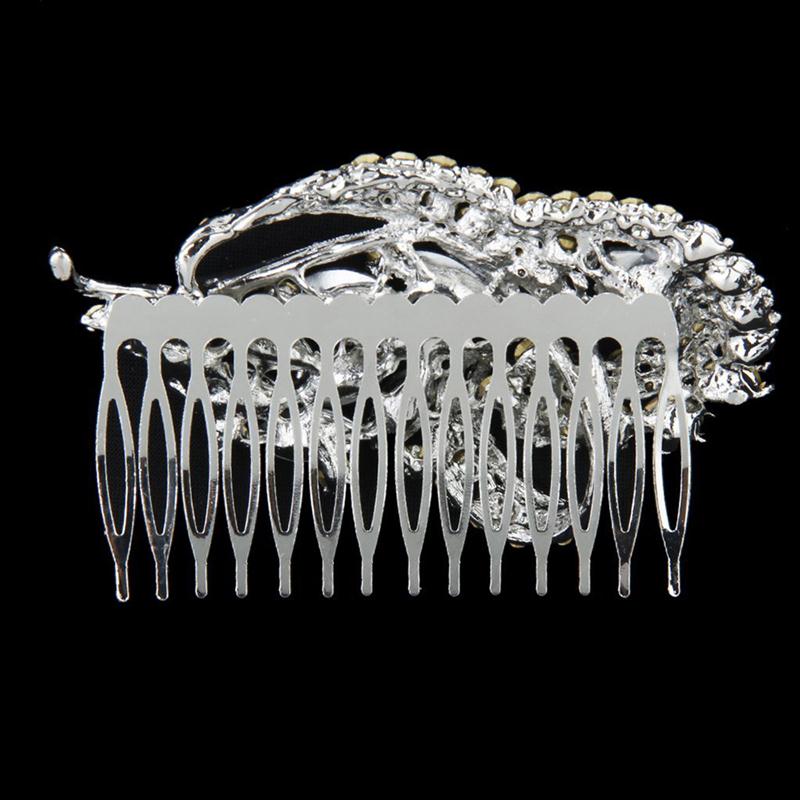 Bridesmaid Bridal Crystal Imitation Hair Comb Hairpins - 3